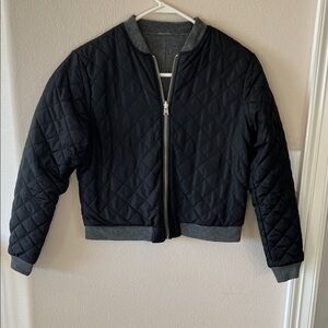 Abercrombie & Fitch Reversible Bomber Jacket